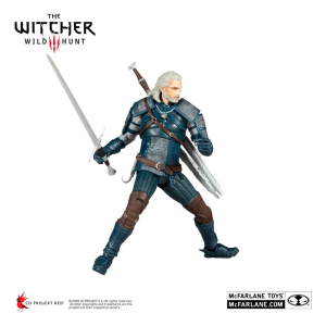 The Witcher Geralt of Rivia (Viper Armor: Teal Dye) 18 cm